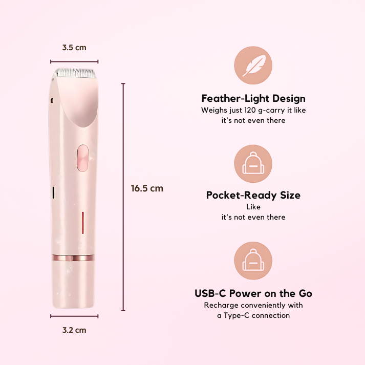 Ruvorae – 2-in-1 Women’s Body Shaver